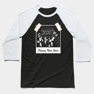 Happy New Year -Coffin 2020- Baseball T-Shirt